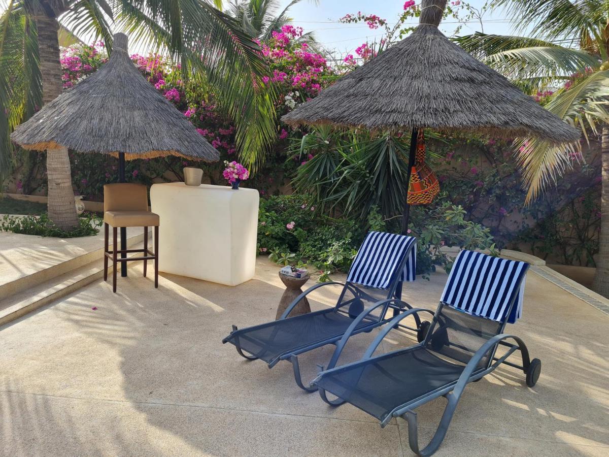 Bed and Breakfast Le Souimanga Bleu Saly Exteriér fotografie